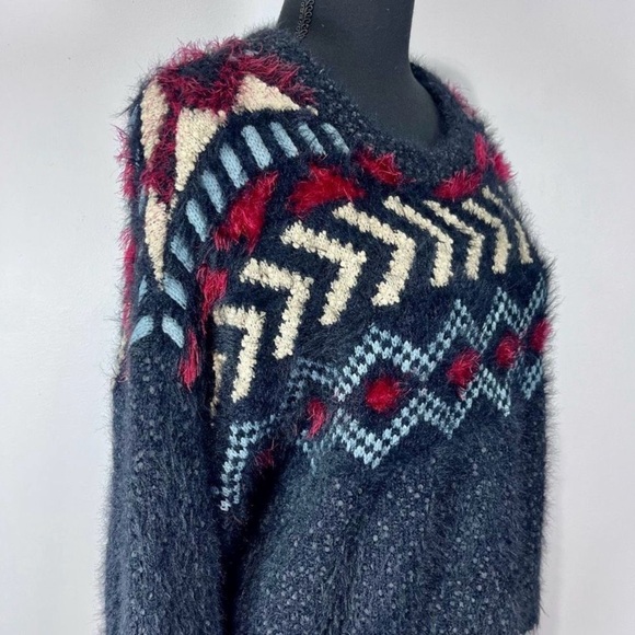 172. Frye Nordic Semi-Crop Sweater - Picture 2 of 7